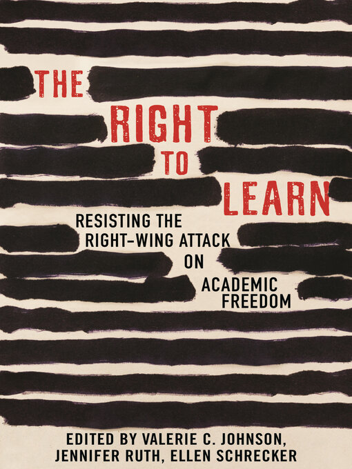 Title details for The Right to Learn by Jennifer Ruth - Available